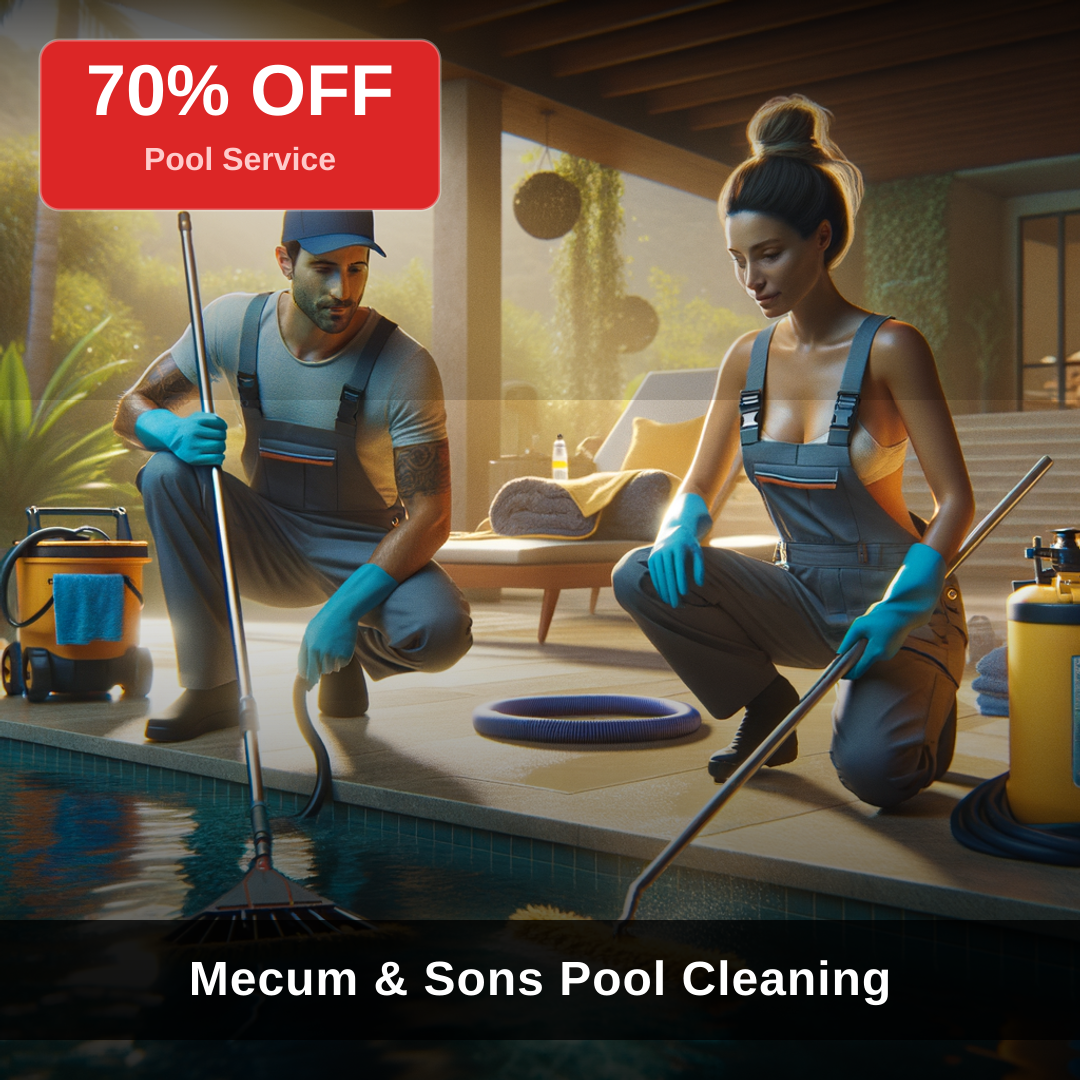 Mecum & Sons Pool Cleaning 70% off